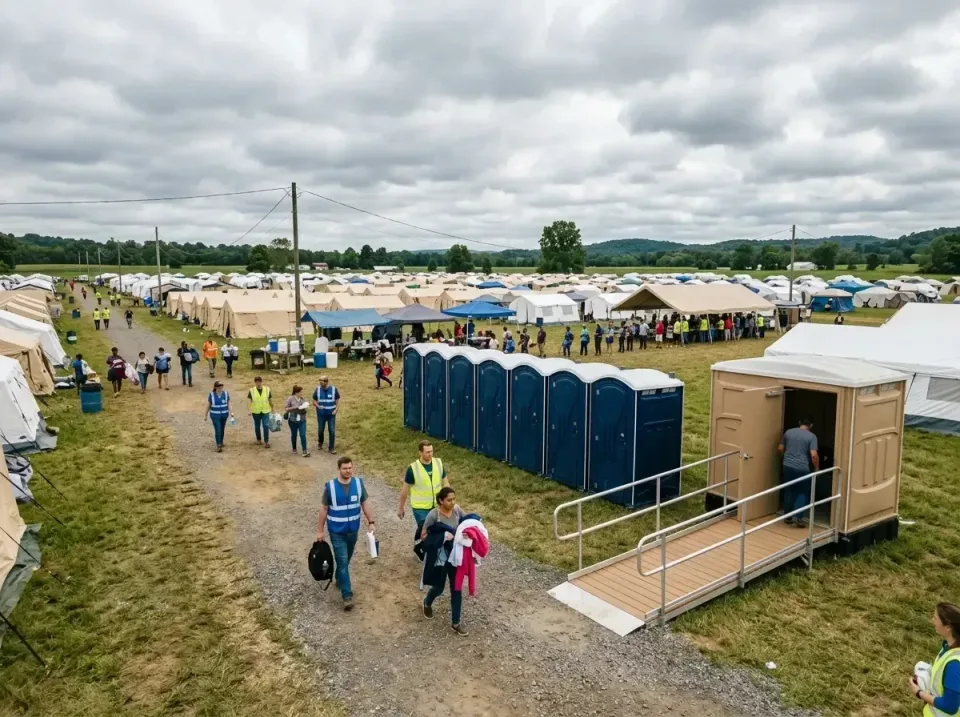 disaster-relief-camp-restrooms-010 — frequently asked questions, Dumpster & Portable Bathrooms Rental in Brookfield, MO